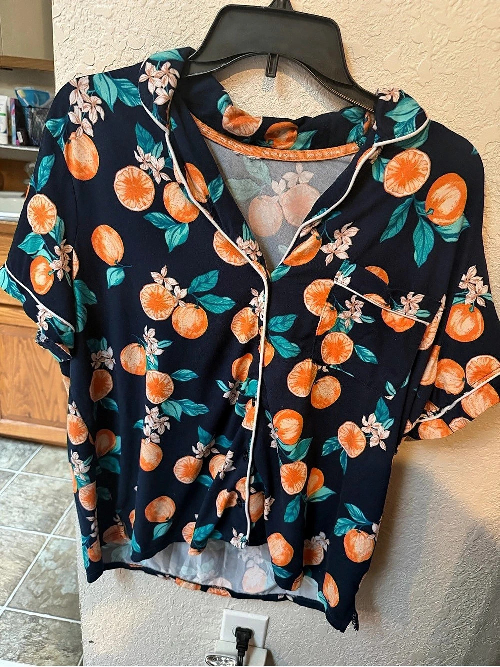 You Are Gorgeous by Joyspun- Women’s Floral Pajama Set Size- Large.